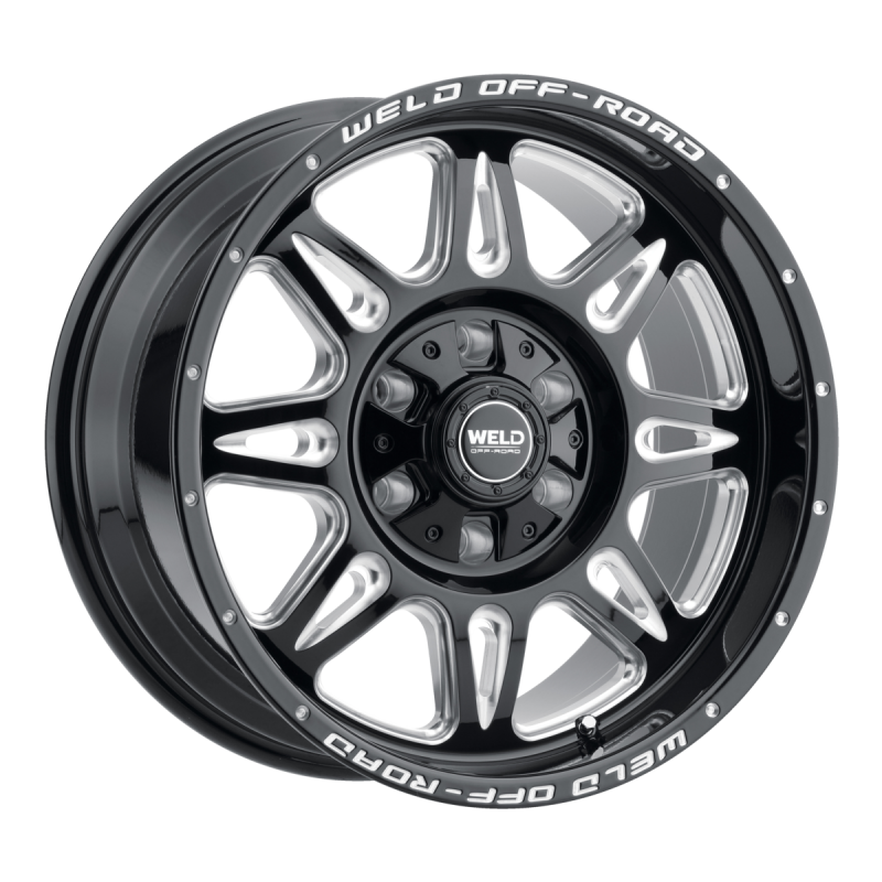Weld Cheyenne 22x12 / 6x135 / 4.75 BS / 106.1 HB - Gloss Black Milled - Non-BL Wheel