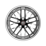 Weld S82 20x7 / 5x115 / 2.75 BS / 3.18 HB - Black Center - Polished Shell - Non-BL Wheel