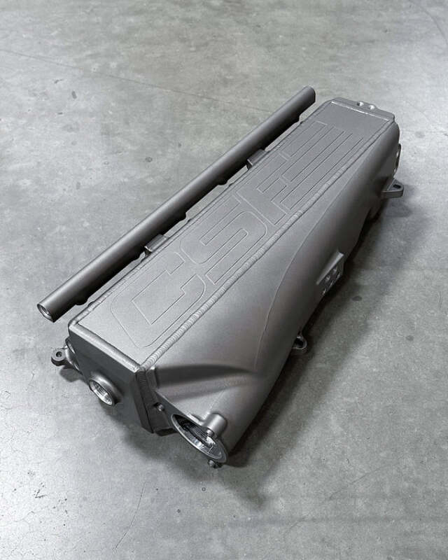 CSF Gen 2 B58 Race X Charge-Air-Cooler Manifold - Heat Dispersion Thermal Grey