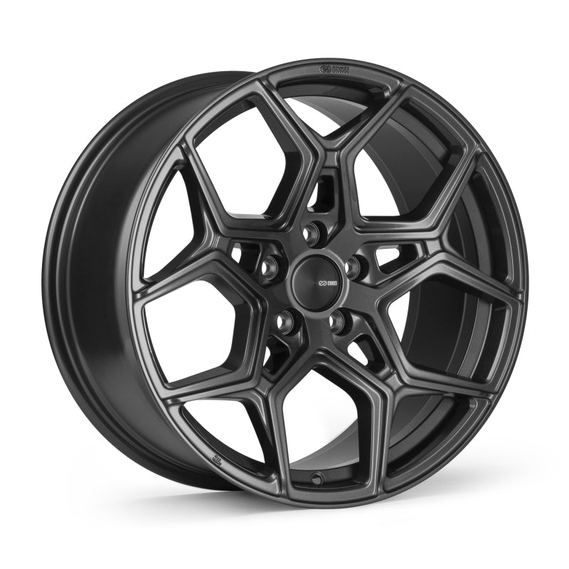 Enkei Quest 19x8.5 / 5x114.3 BP / ET35 / 64.1mm Bore - Gloss Light Gunmetal Wheel