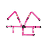 RaceQuip Pink JR. L & L 5pt Harness