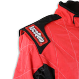 RaceQuip Red Chevron-5 Suit SFI-5 - 2XL