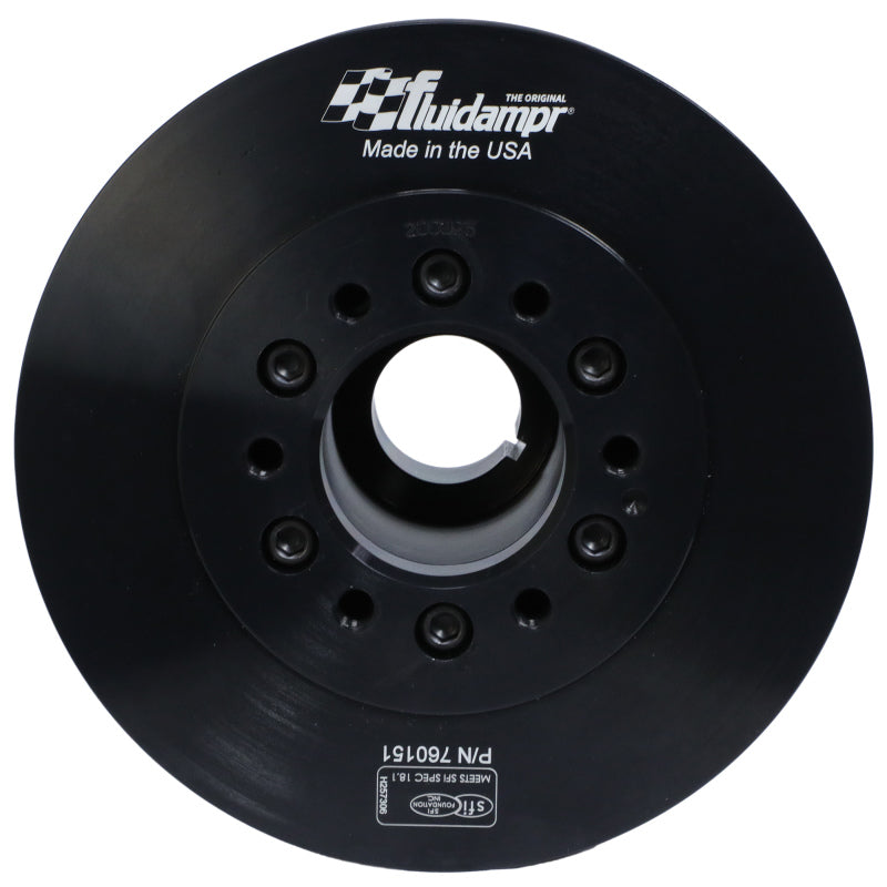 Fluidampr 19-22 GM/Chevy Duramax L8T Steel Externally Balanced Damper