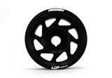 PERRIN 93-14 Subaru Impreza (Incl. 02-14 WRX) / 04-21 STI Lightened Crank Pulley - Black