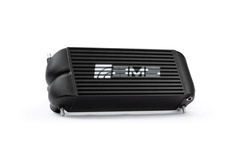 AMS Performance 2015+ Ford F-150 & Raptor 2.7L/3.5L EcoBoost Stock Loc. Intercooler (Black w/ Logo)