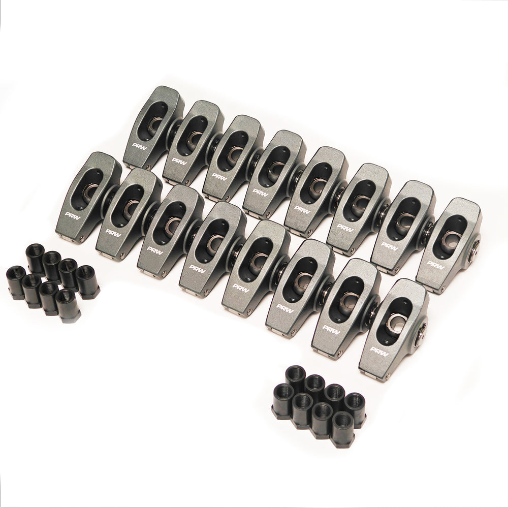 PRW - ROCKER ARMS, 2024 BILLET ALUM RACE, CHEV - 6539604