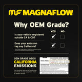 Magnaflow 14-15 Rogue 2.5 Underbody Direct Fit Converter