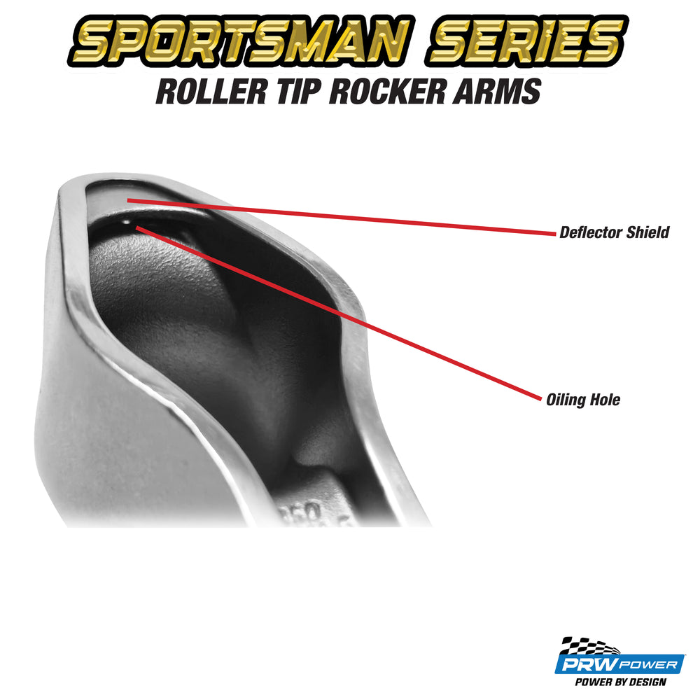 PRW - ROCKER ARMS, SPORTSMAN, STEEL ROLLER TIP, PONT - 68455765