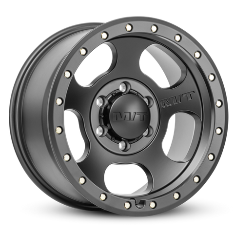 Mickey Thompson Canyon Pro Black Wheel - 17X9 8X170 BP 5in BS 0 Offset 125.2mm Bore