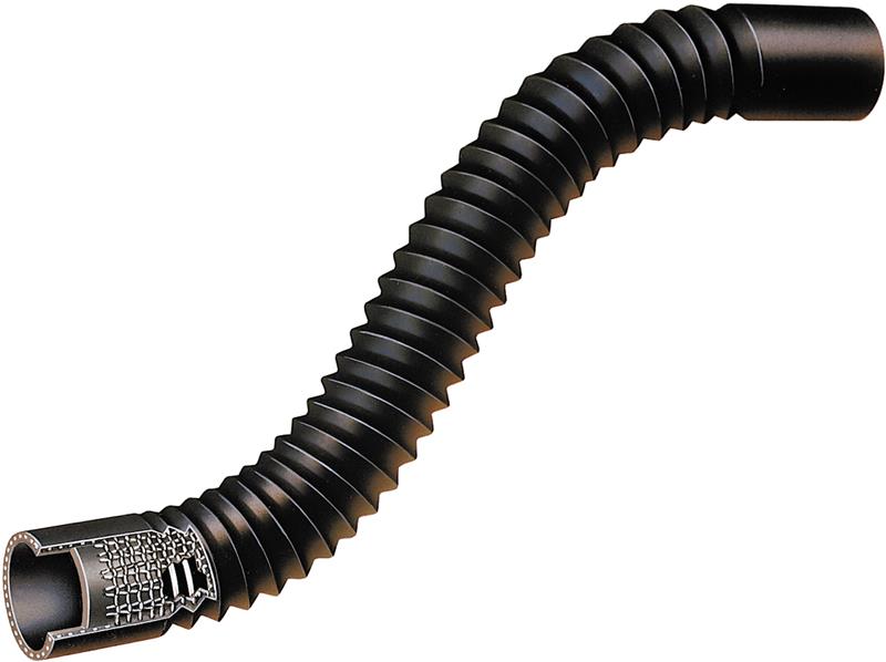 Gates 64-68 Ford Mustang V-8 289 Upper Flexible Coolant Hose (Standard)