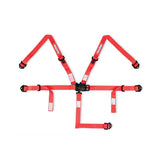 RaceQuip Red JR. L & L 5pt Harness