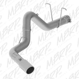 MBRP 11 Chev/GMC 2500/3500 4in Filter Back Single Side Aluminum Exhaust System