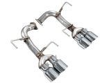 AWE Tuning 22-25 Subaru VB WRX Track Edition Axle-Back Exhaust - Chrome Silver Tips