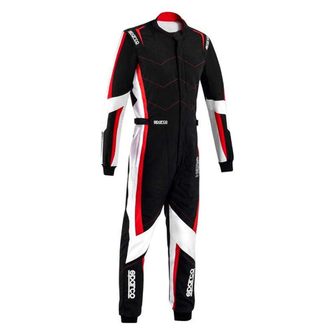 SPARCO Kerb Advanced Black/Red Kart Racing Suit Size M