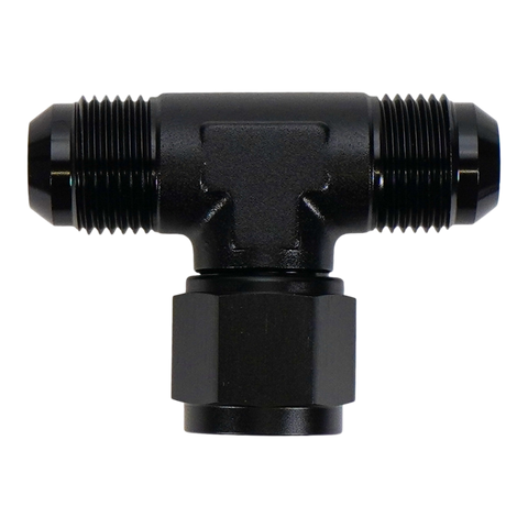DeatschWerks 10AN Male Flare to Female Flare Swivel Tee on 90