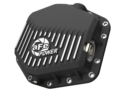 aFe Ford Bronco Raptor 22-25 V6-3.0L POWER Pro Series Rear Differential Cover Black w/ Machined Fins