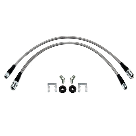 Wilwood flexline kit 22IN -3 W/ST M10X1.0 BF 45 deg 1/8-27 NPT