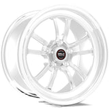 Weld S70 RT-S 17x10.5in / 5x120 BP / 7.7in. BS - Polished Center - Polished Shell Wheel