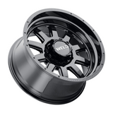 Weld Stealth 20x9 / 8x180 / 5.01 BS / 124.3 HB - Gloss Black - Non-BL Wheel