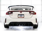 AWE Tuning 2023 Honda Civic Type R FL5 Touring Edition Exhaust w/ Triple Chrome Silver Tips