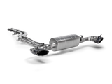 Akrapovic 2025 Audi RSQ8 Evolution Race Line Exhaust System Titanium (link pipe CO-AU/T/5 required)