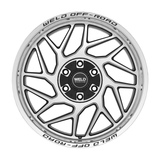 Weld Fulcrum 20x12 / 8x165.1 / 4.75 BS / 125.1 HB - Gloss Black Machined - Non-BL Wheel