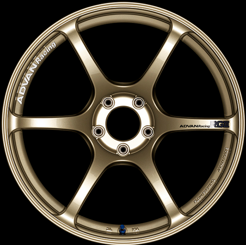 Advan GT PV 19x8.5 +47 Offset 5x120 Racing Gloss Black Wheel