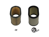 aFe Magnum FLOW Round Racing Air Filter w/ Pro GUARD 7 Fits Weber IDA 48 Carburetors (6 IN Height)