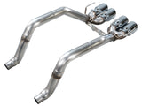 AWE Tuning 05-07 C6 Chevrolet Corvette 6.0L Track Edition Axle-Back Exhaust w/ Chrome Silver Tips