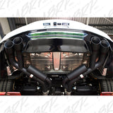 MBRP 16-19 Chevy Camaro V8 6.2L 6spd 3in Black Race Dual Axle Back w/ 4.5in Quad Dual Wall Tips