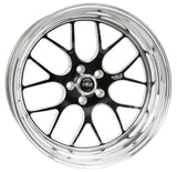 Weld S77 20x12 / 5x115mm BP / 6.75in. BS Black Wheel (3.18 ID High Pad)