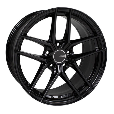 Enkei TY5 18x9.5 5x114.3 30mm Offset 72.6mm Bore Black Wheel