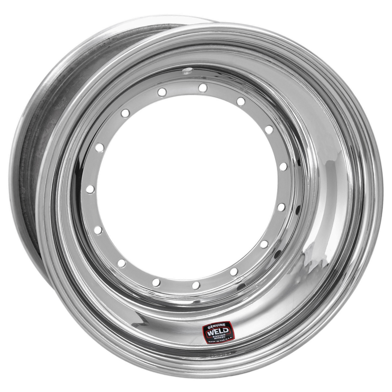 Weld Sprint Direct Mount 15x8 / 5x9.75 / 5 BS - Polished Shell - Polished OBL Wheel