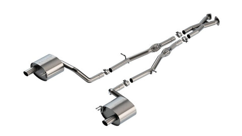 Borla 19-21 Genesis G70 3.3L V6 Twin Turbo S-type Cat-Back Exhaust