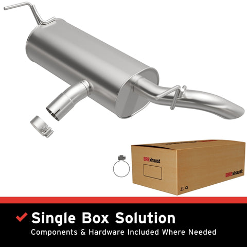 BRExhaust 19-22 Jeep Cherokee 2.4L Direct-Fit Exhaust Muffler Kit