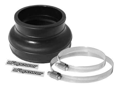 aFe Magnum FORCE Intake Coupling Kit (4 IN to 3 IN ID x 2-1/3 IN L) Straight Reducer - Black