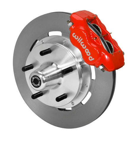 Wilwood kit front PINTO/MUSTANG ii 74-78 FDLI 5X5.00 hub 12.19 rotor red