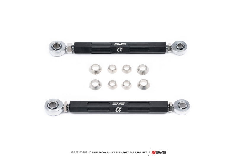 2017+ Audi R8 / 2015+ Lamborghini Huracan Billet Rear Sway Bar End Links