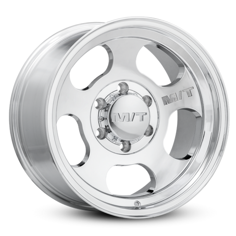 Mickey Thompson Canyon Polished Wheel - 15X8 6X5.5 BP 3.63in BS -22 Offset 108.1mm Bore