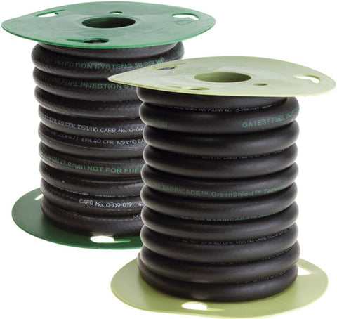 Gates 1/4in x 250 feet (Bulk Reel) 225 PSI Barricade Fuel Injection Hose w/ GreenShield Technology