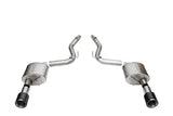 Corsa 2024 Ford Mustang GT Coupe 3in Sport Axle-Back Exhaust - 4.5in Carbon Fiber Tips