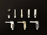 GReddy 1/8BSP Male to 4AN Male Aluminum Fitting