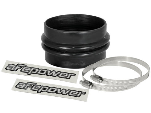 aFe Magnum FORCE Intake Coupling Kit (3-3/4 IN ID x 2-1/2 IN L) Straight Bellow-Coupler - Black