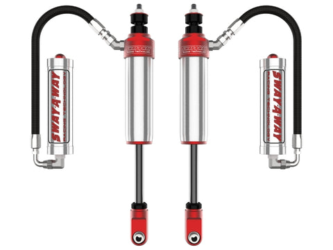 aFe Sway-A-Way 2.5 Front Shock Kit w/Remote Reservoirs for 0-1.5 IN Lifts Ford F-250/F-350 17-24 4WD