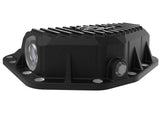 aFe POWER Pro Series Front Diff Cover Black w/ Machined Fins Ford F-250/350 23-26 (Dana M235)