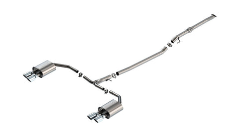 Borla 2025 Kia K5 GT 2.5L 4 Cyl S-type Cat-Back Exhaust w/ 3.5in Tips