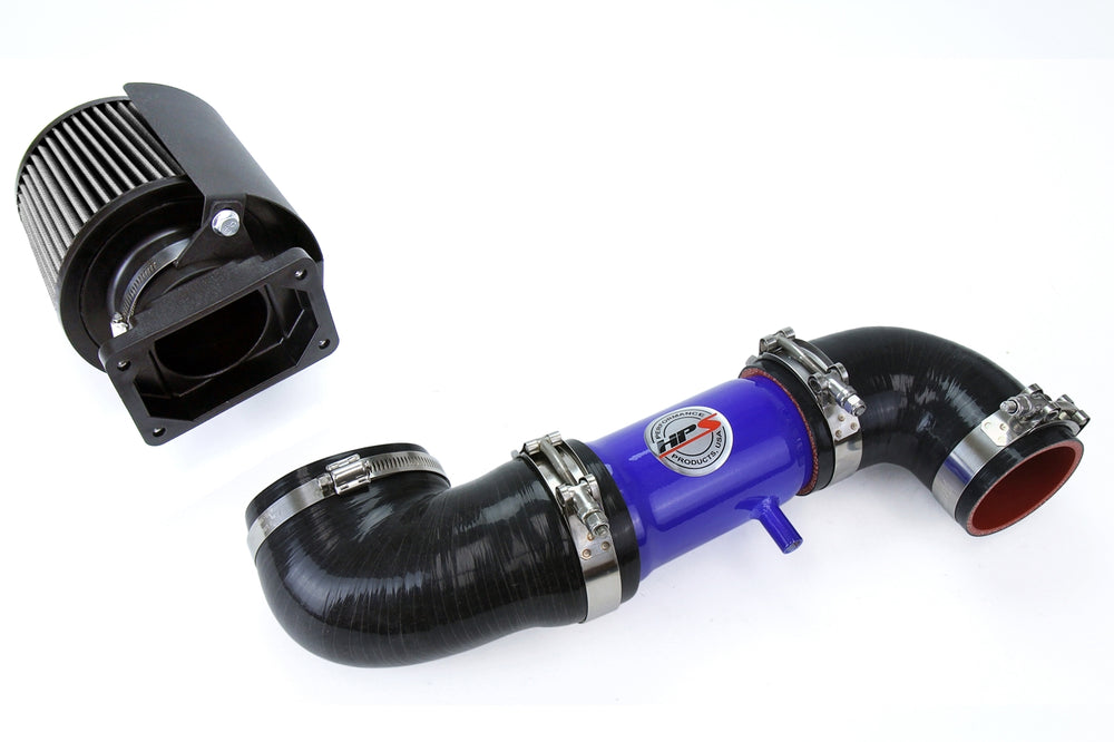 HPS Performance Air Intake Kit with Heat Shield Blue 827-151BL