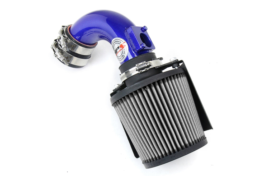 HPS Performance Air Intake Kit with Heat Shield Blue 827-165BL