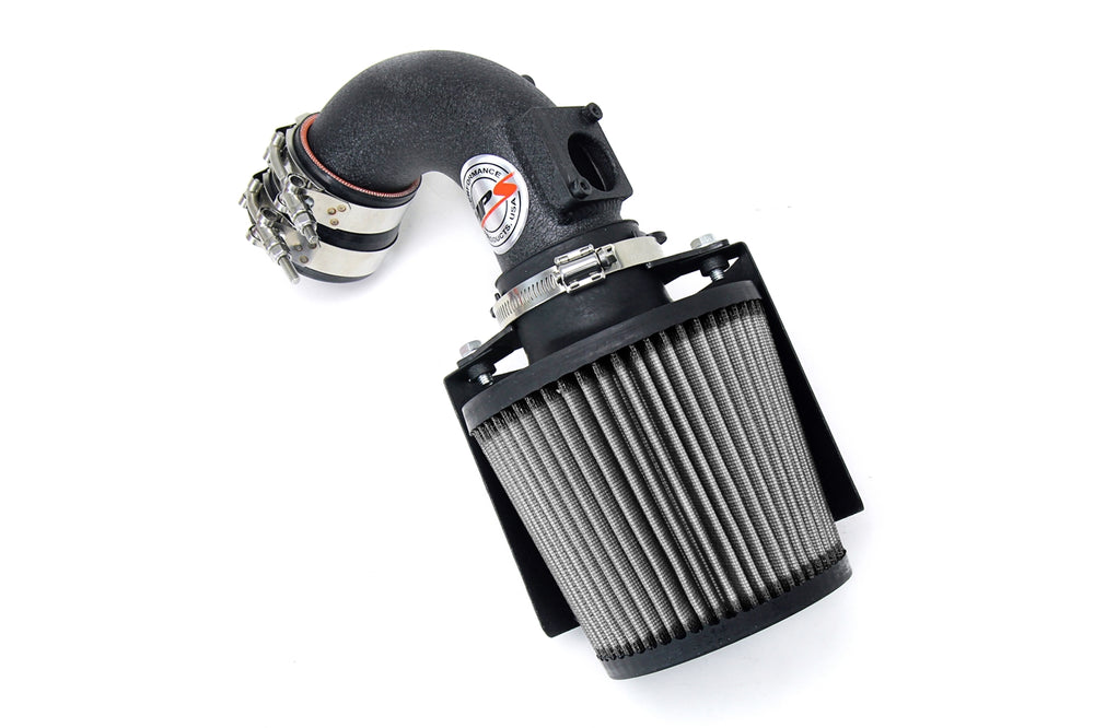 HPS Performance Air Intake Kit with Heat Shield Black 827-165WB