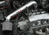 HPS Performance Air Intake Kit with Heat Shield, Red, 827-408R